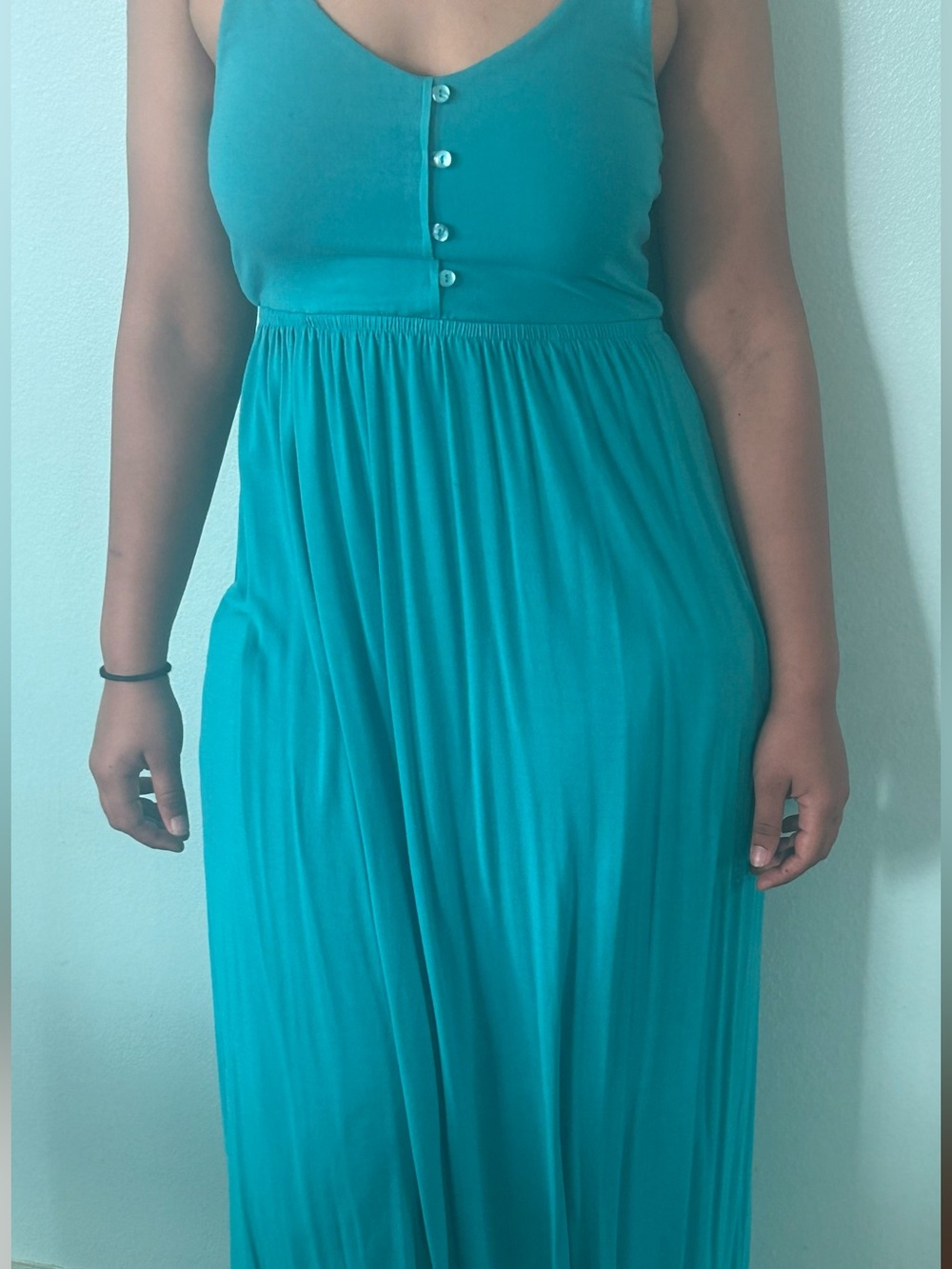 Teal Cynthia Rowley Maxi dress